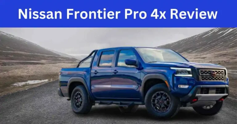 Nissan Frontier Pro 4x Review