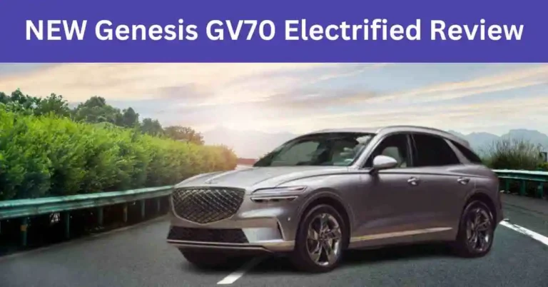NEW Genesis GV70 Electrified Review