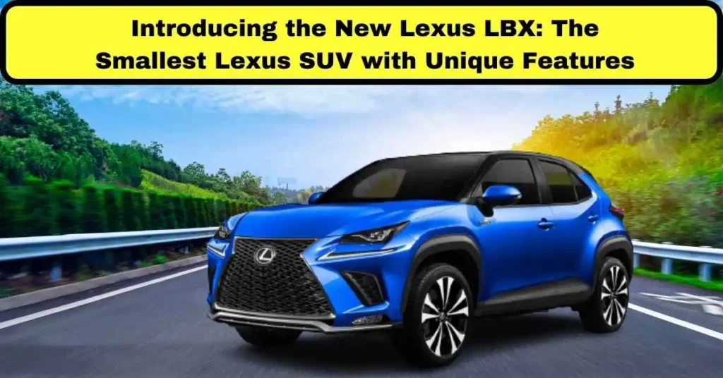 New Lexus LBX Review